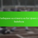 Разбиране на етикета на бат флипс в бейзбола