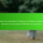 Спортменство на феновете: Подкрепа на отборите, Уважение към феновете на противника, Избягване на конфликти