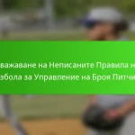 Уважаване на Неписаните Правила на Бейзбола за Управление на Броя Питчинги